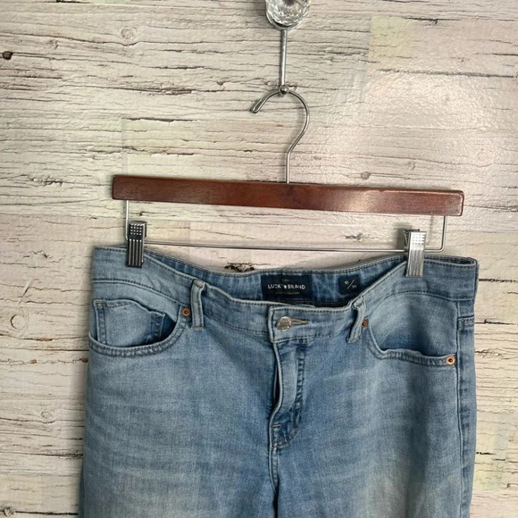 Lucky brand mid rise, skinny Ava ankle jeans size 10/30 distressed - Picture 7 of 10